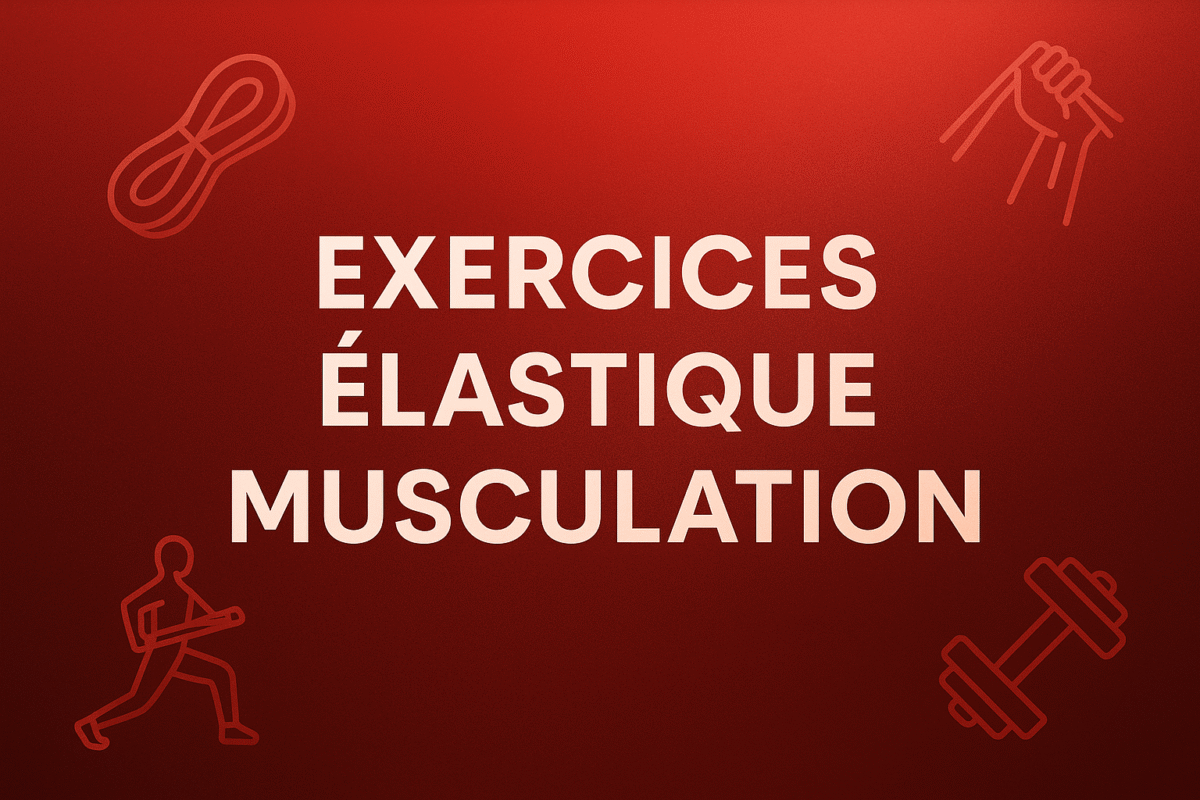 Exercice élastique musculation
