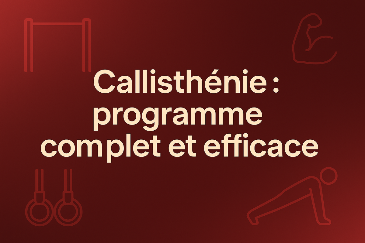 Callisthénie programme