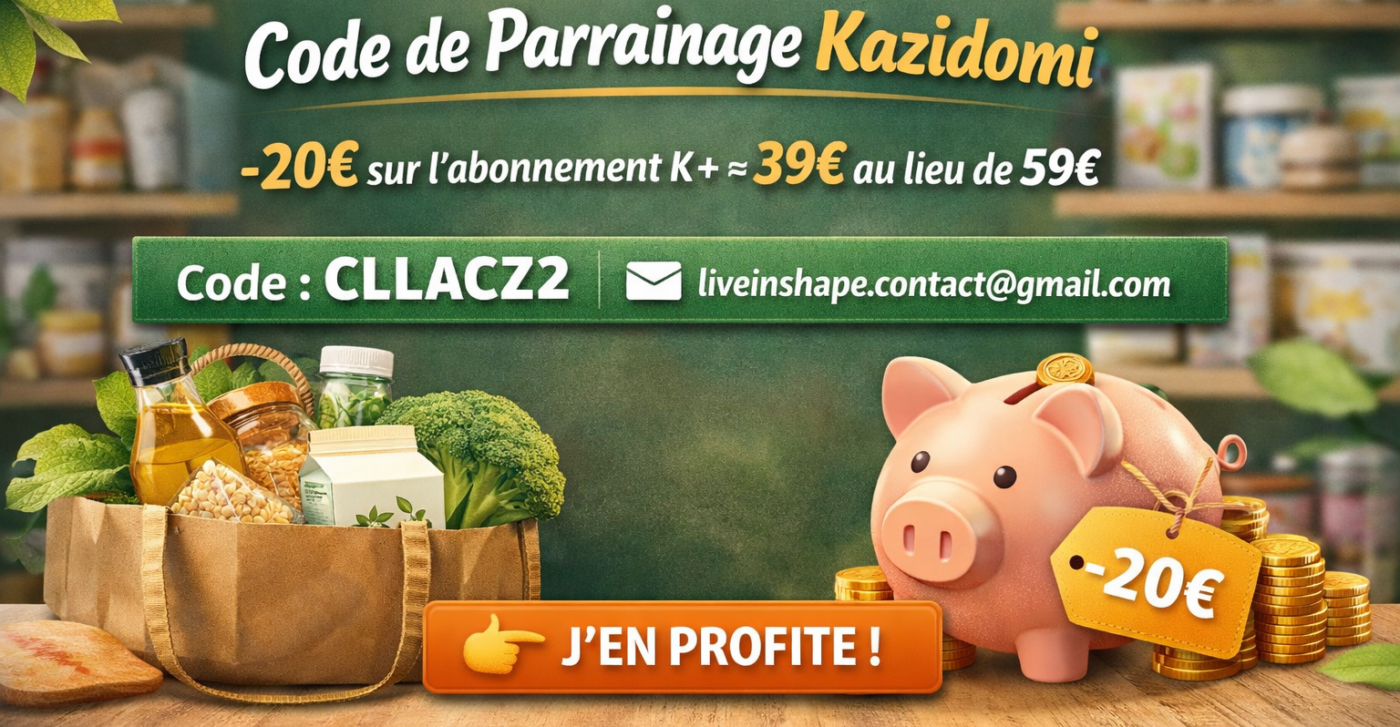 Code de parrainage kazidomi​