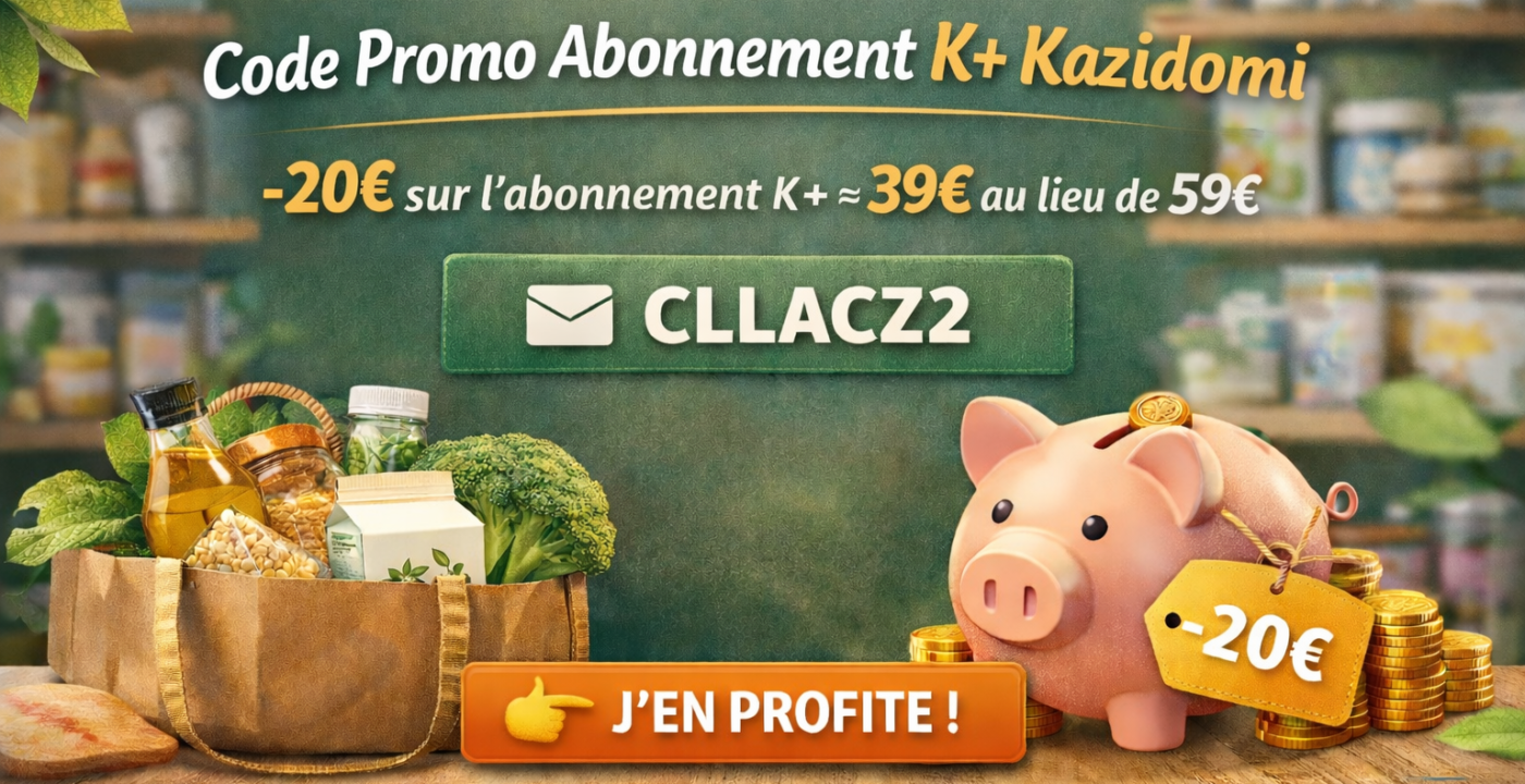 Code promo Abonnement K+