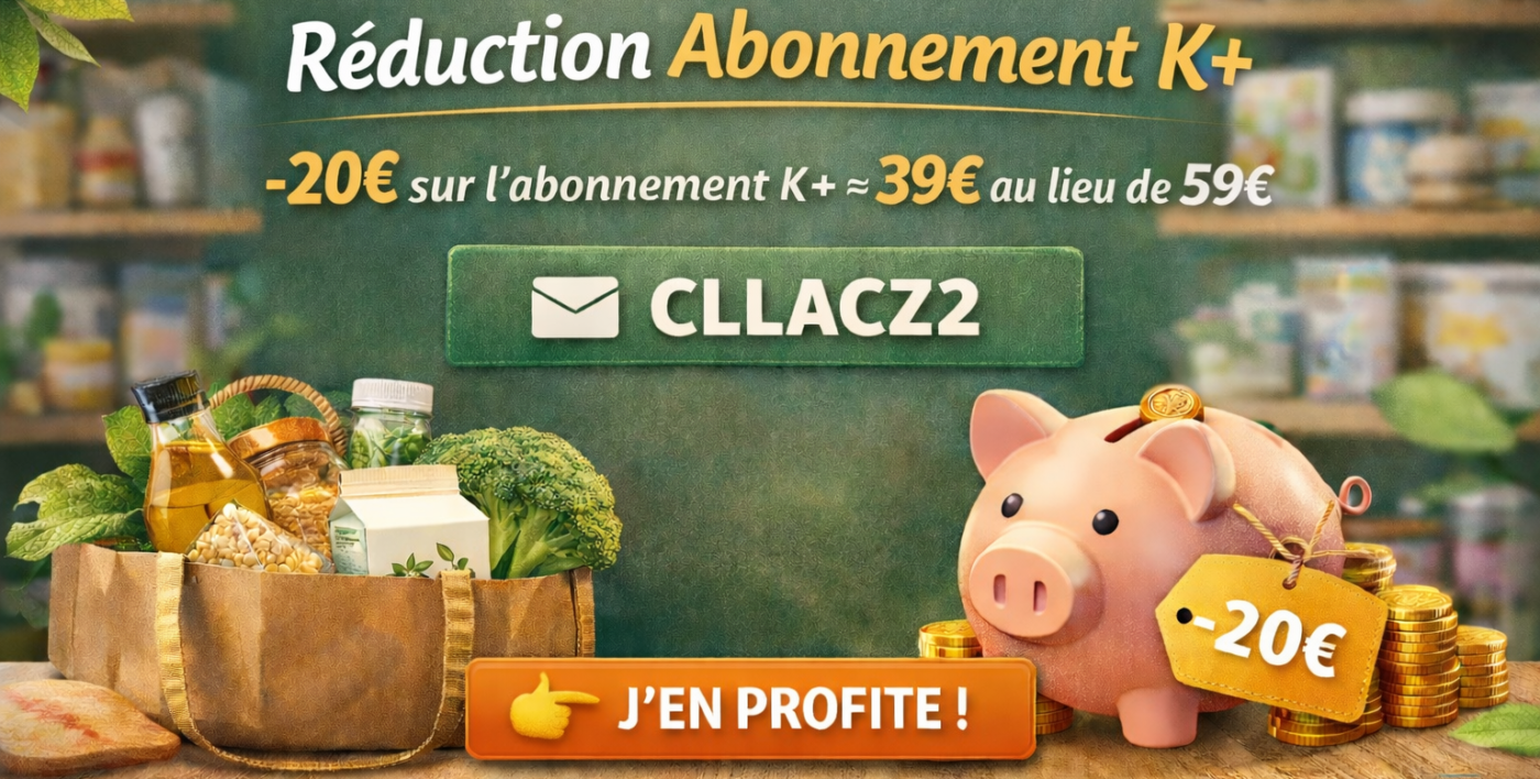 Reduction Abonnement K+