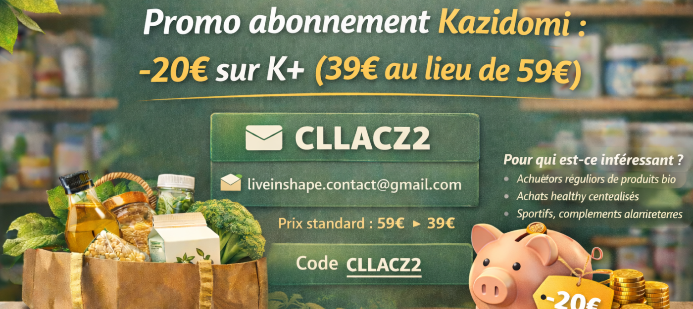 Promo abonnement Kazidomi