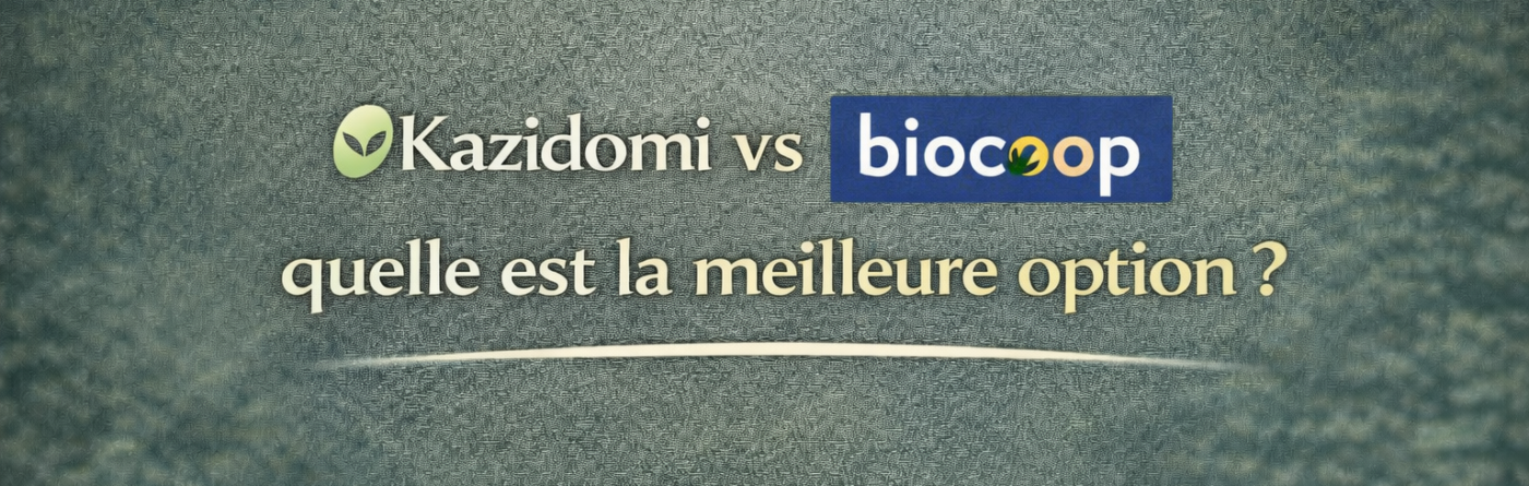 Kazidomi vs Biocoop