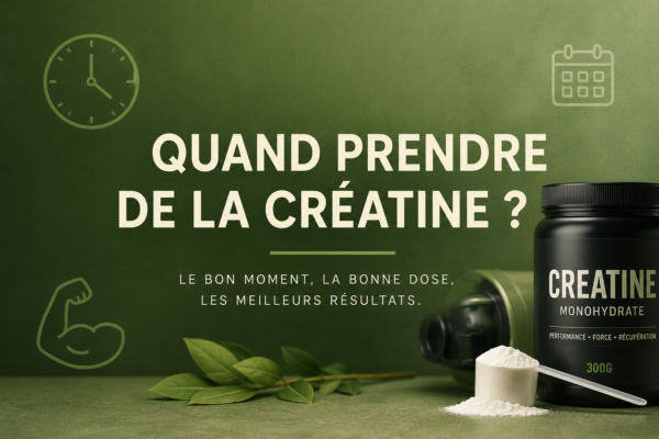 Quand prendre de la créatine ?