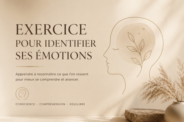 Exercice pour identifier ses émotions