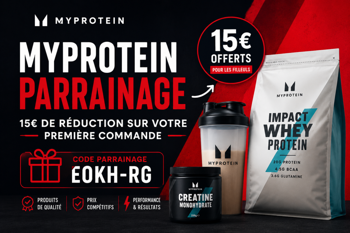 MyProtein parrainage