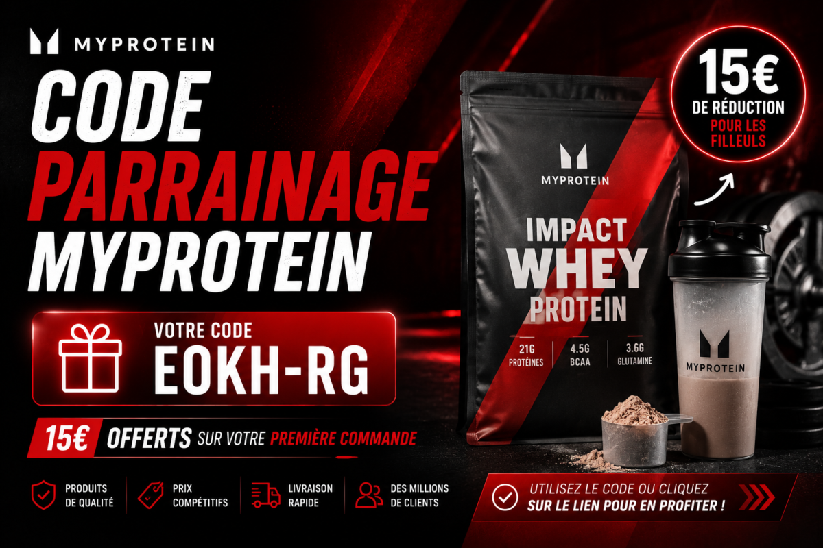 Code parrainage MyProtein