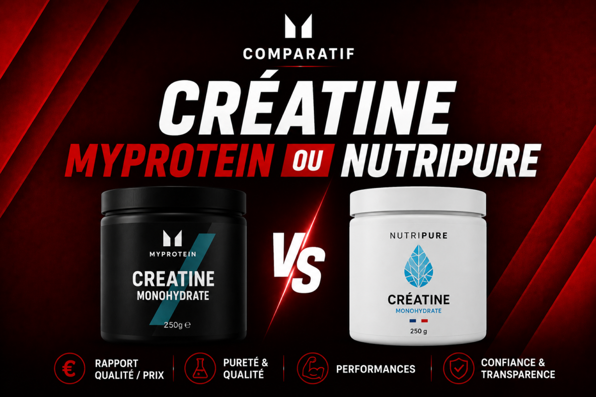 Créatine MyProtein ou Nutripure ?