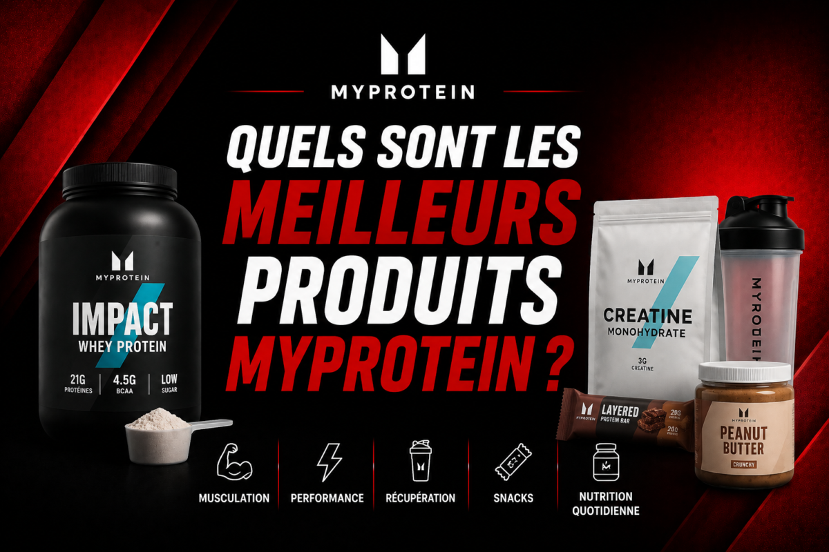 Quels sont les meilleurs produits MyProtein ?