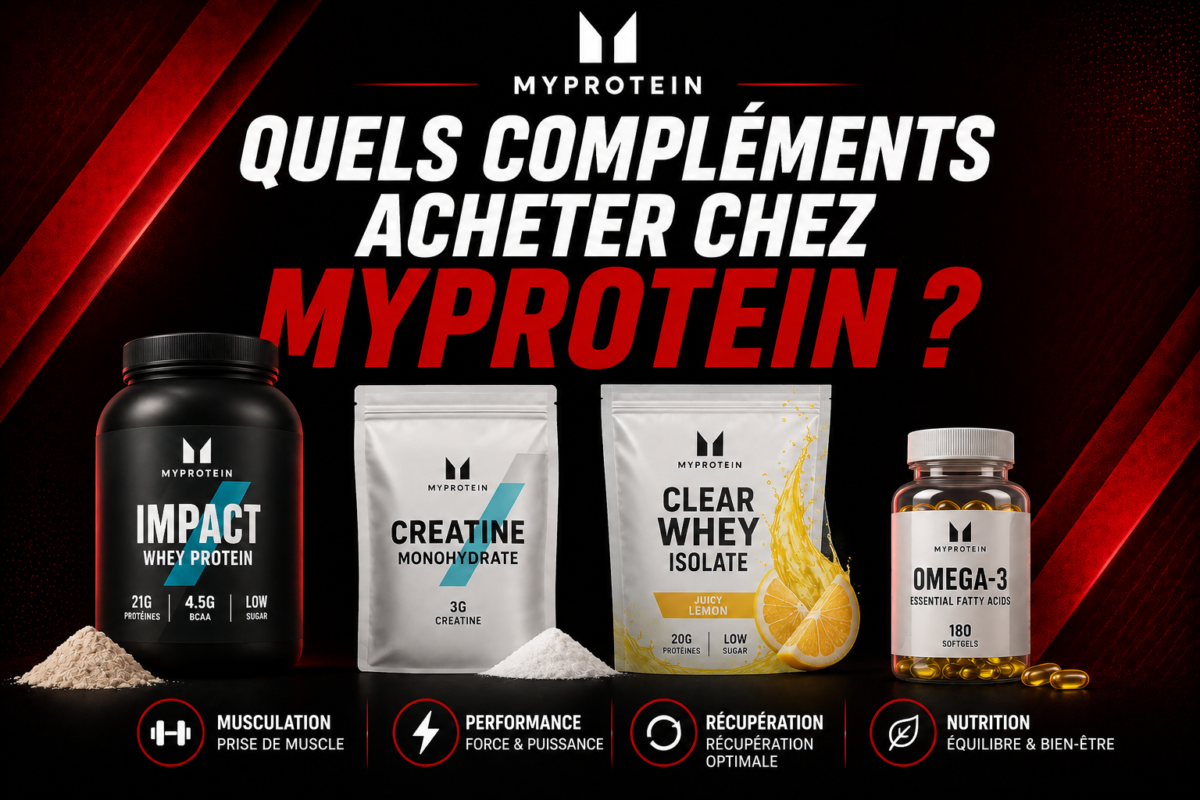 Quels compléments acheter chez MyProtein ?
