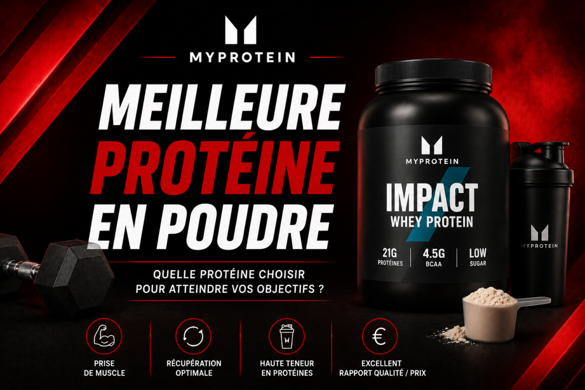 Meilleure protéine en poudre