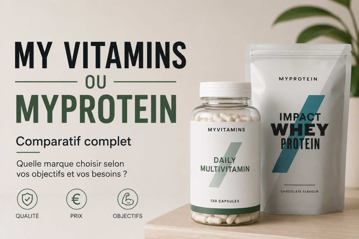 My Vitamins ou My Protein